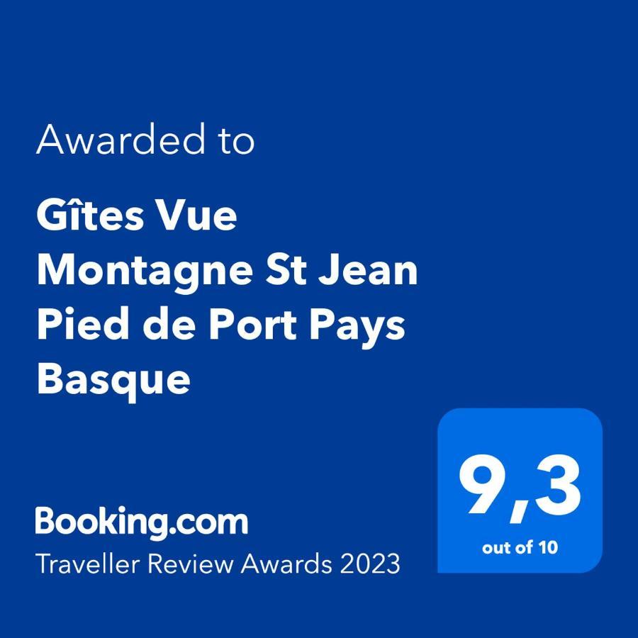 Gites Vue Montagne St Jean Pied De Port Pays Basque Saint-Jean-Pied-de-Port Exterior foto